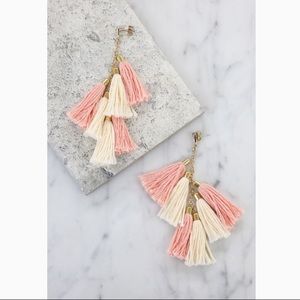 Ettika tassel earrings